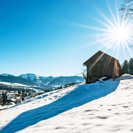 Allgaeu Luxury Apartment Bergloewe Mit Sauna Oberstaufen Exterior foto